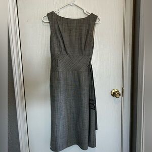 Banana Republic Grey Office Dress W/ Belt